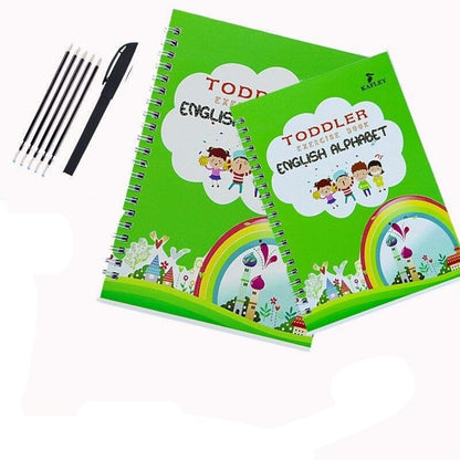 Caderno Caligrafia | ReWrite - Aprenda, Apague e Recomece