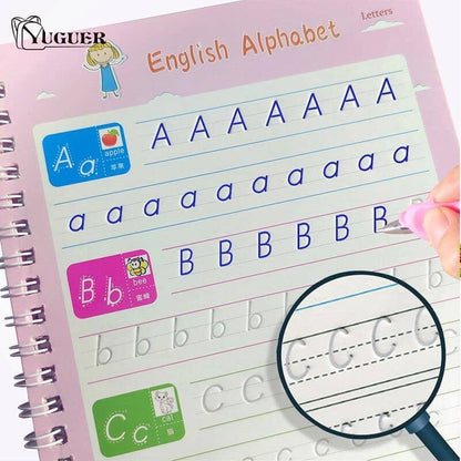 Caderno Caligrafia | ReWrite - Aprenda, Apague e Recomece