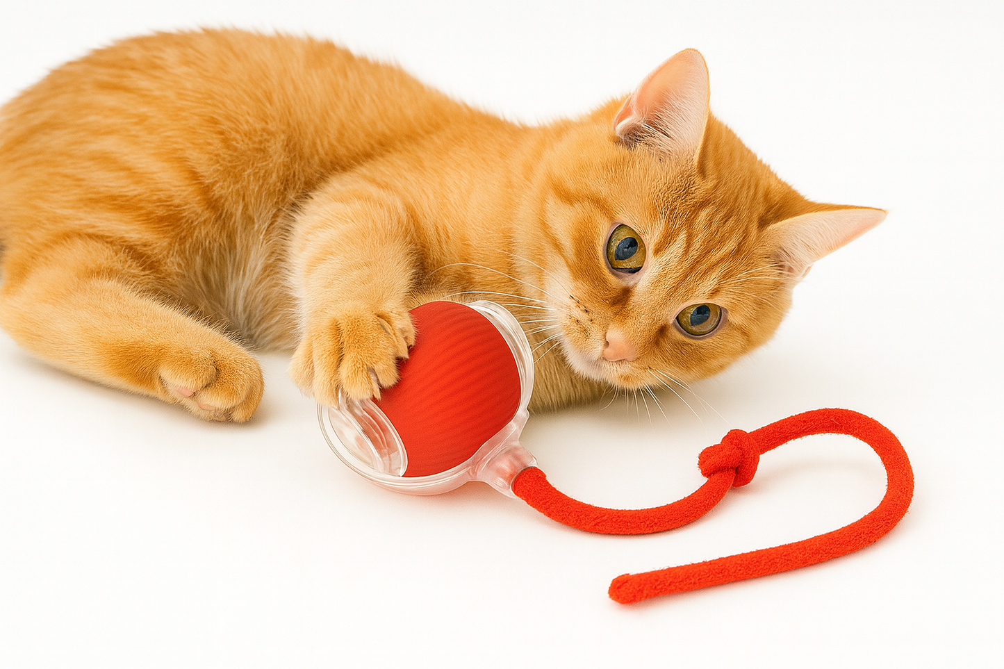 Bola Interativa para Gatos | PlayRoll - Diversão Ativa com Simplicidade