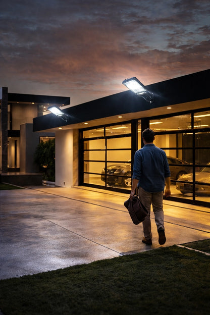 Luminária Solar | LuminaSol - Luz & Proteção Dia e Noite