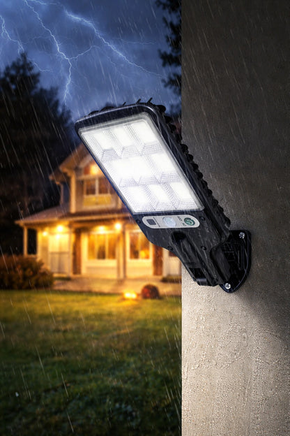 Luminária Solar | LuminaSol - Luz & Proteção Dia e Noite