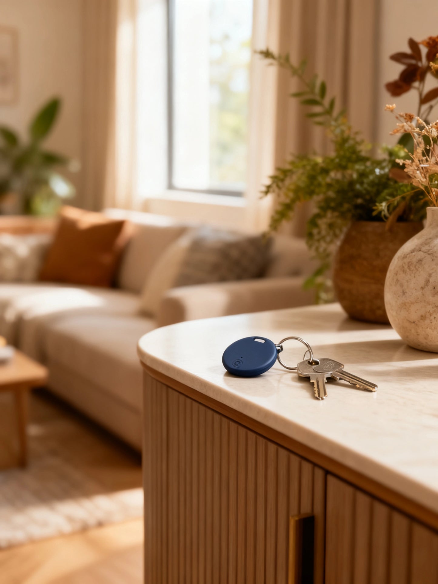 Rastreador Bluetooth Inteligente TrackZen | Localizador para Chaves, Mochilas e Malas