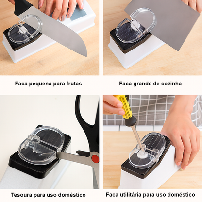 Afiador Elétrico | SharpPro - Corte Preciso em Segundos