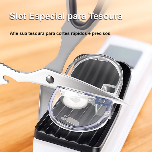 Afiador Elétrico | SharpPro - Corte Preciso em Segundos
