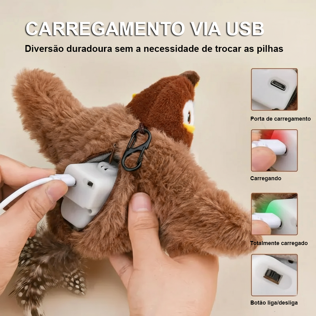 Brinquedo para Gato | BirdFun - Captura a Atenção do Gato