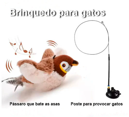 Brinquedo para Gato | BirdFun - Captura a Atenção do Gato