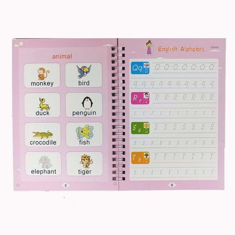 Caderno Caligrafia | ReWrite - Aprenda, Apague e Recomece