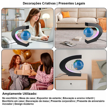 Globo Levitante | AeroGlobe - Beleza que Flutua e Encanta