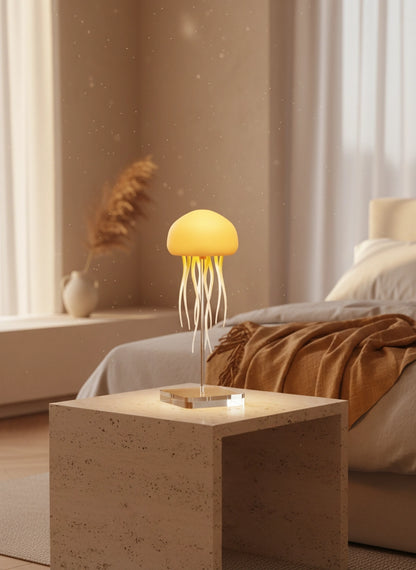 Lâmpada Medusa | MeduLux - Atmosfera Marinha com Comando de Voz