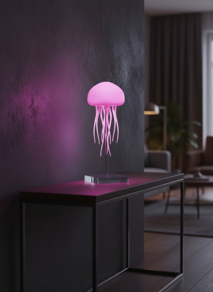 Lâmpada Medusa | MeduLux - Atmosfera Marinha com Comando de Voz
