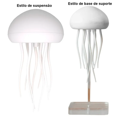 Lâmpada Medusa | MeduLux - Atmosfera Marinha com Comando de Voz
