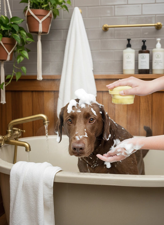 Escova de Banho | PetSpa - Limpeza e Relaxamento em Um Toque