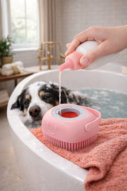 Escova de Banho | PetSpa - Limpeza e Relaxamento em Um Toque
