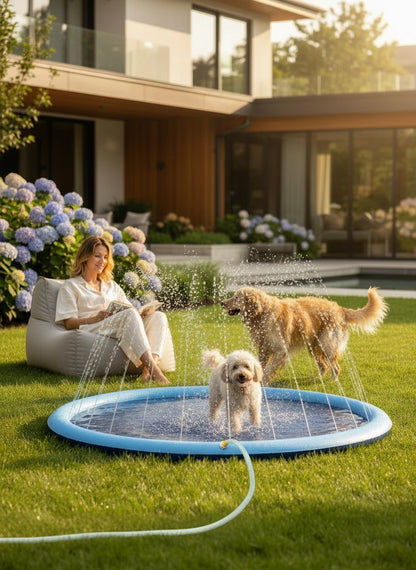 Piscina Pet | SplashPaw - Brincadeira e Frescor Instantâneo