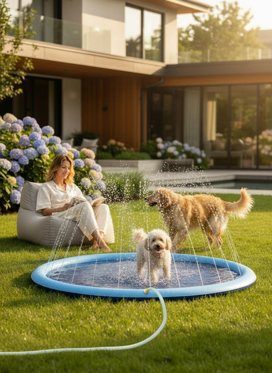 Piscina Pet | SplashPaw - Brincadeira e Frescor Instantâneo