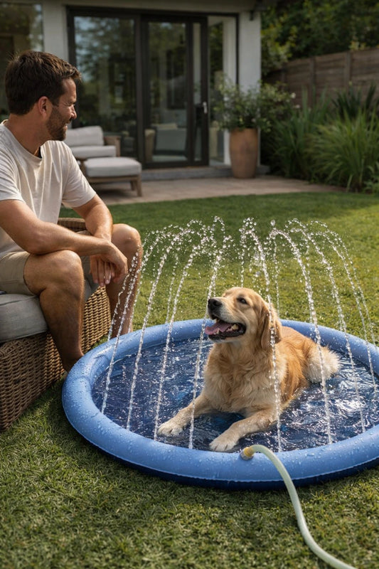 Piscina Pet | SplashPaw - Brincadeira e Frescor Instantâneo