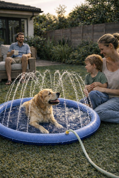 Piscina Pet | SplashPaw - Brincadeira e Frescor Instantâneo