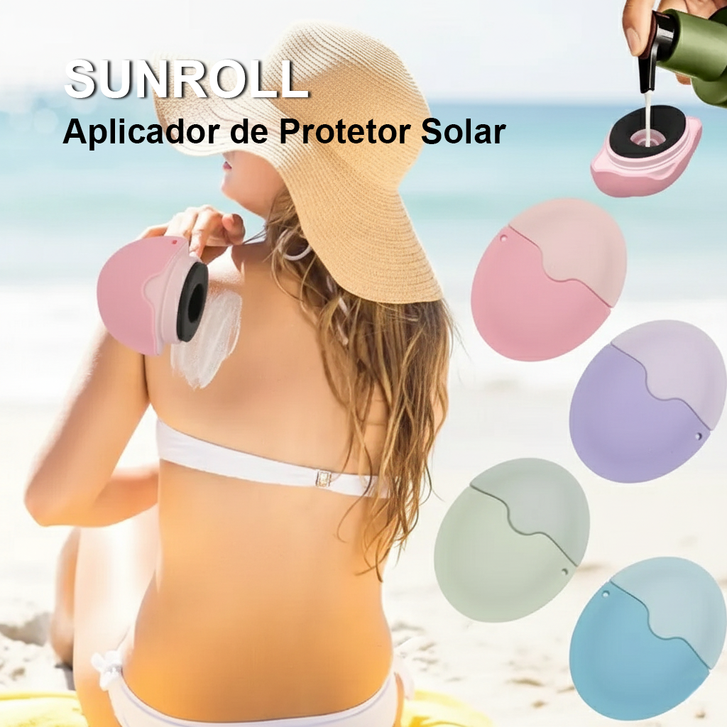 Aplicador de Protetor Solar | SunRoll - Proteção Rápida & Uniforme