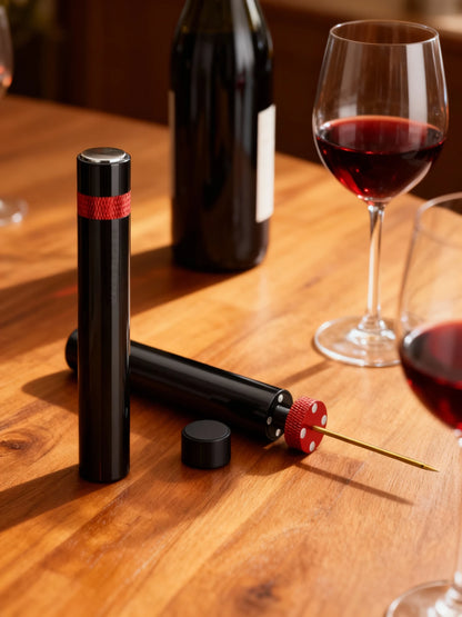 Abridor de Vinho por Pressão | VacuPress - Retire a rolha sem esforço
